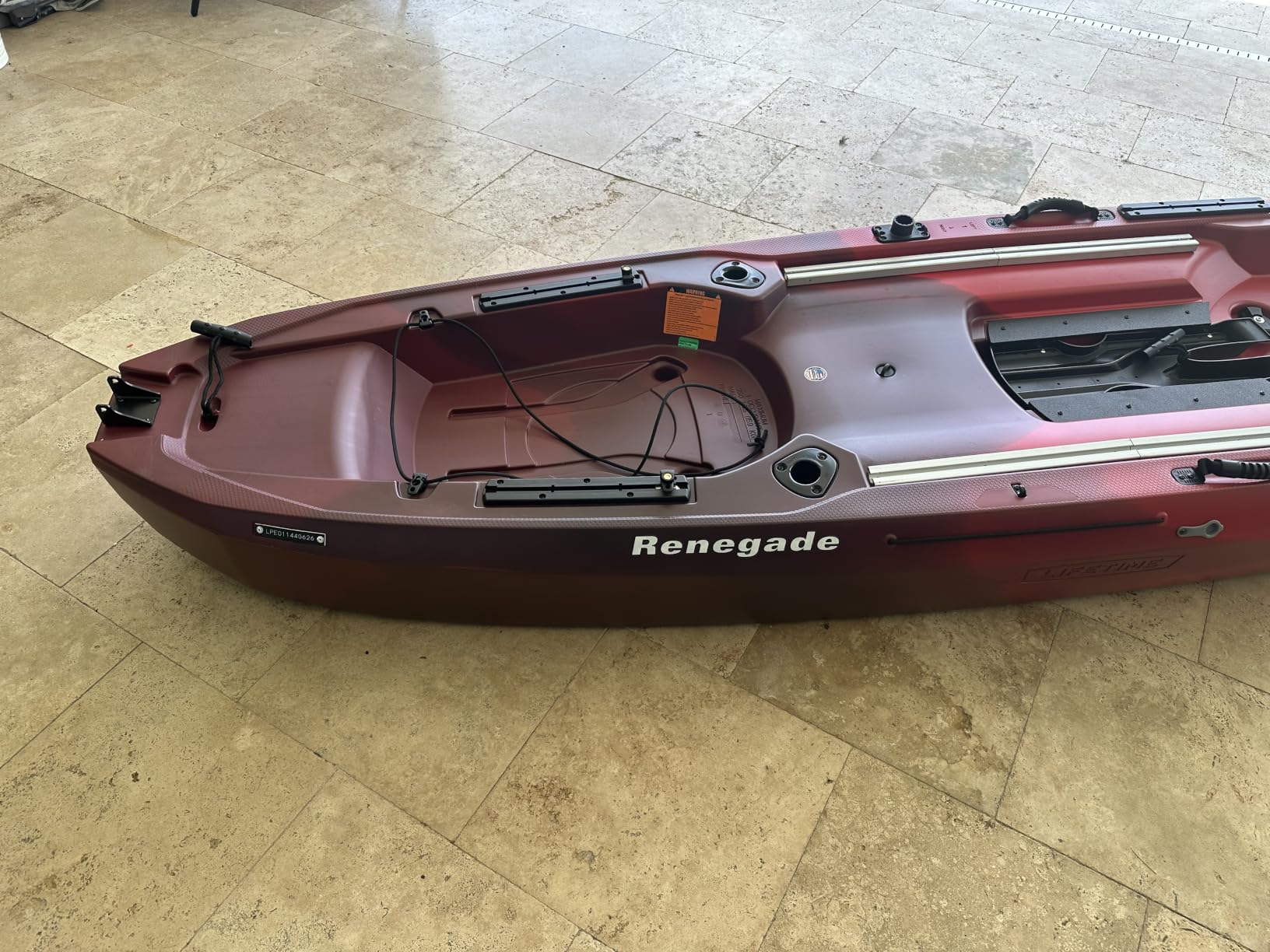 Lifetime Renegade 116 Pedal Drive Fishing Kayak customer photo 1