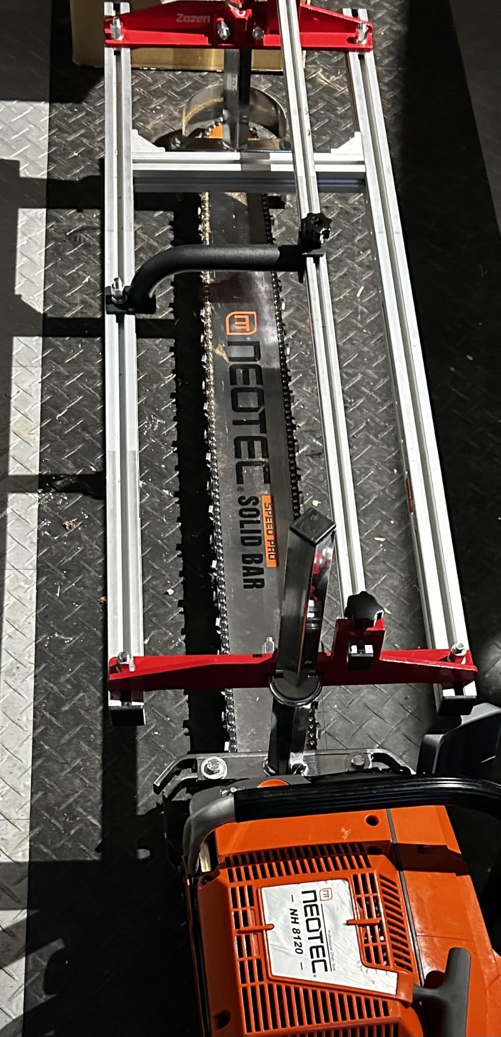 NEO-TEC NH8120 120cc Gas Powered Chainsaw with 42 Inch Bar, 8.4HP Professional Motosierra for Extreme Logging Cutting, All Parts Fit for Husqvarna 3120 XP customer photo 1