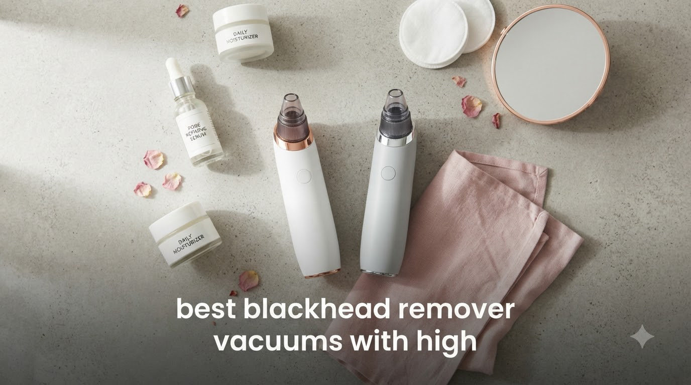 best blackhead remover vacuums with high