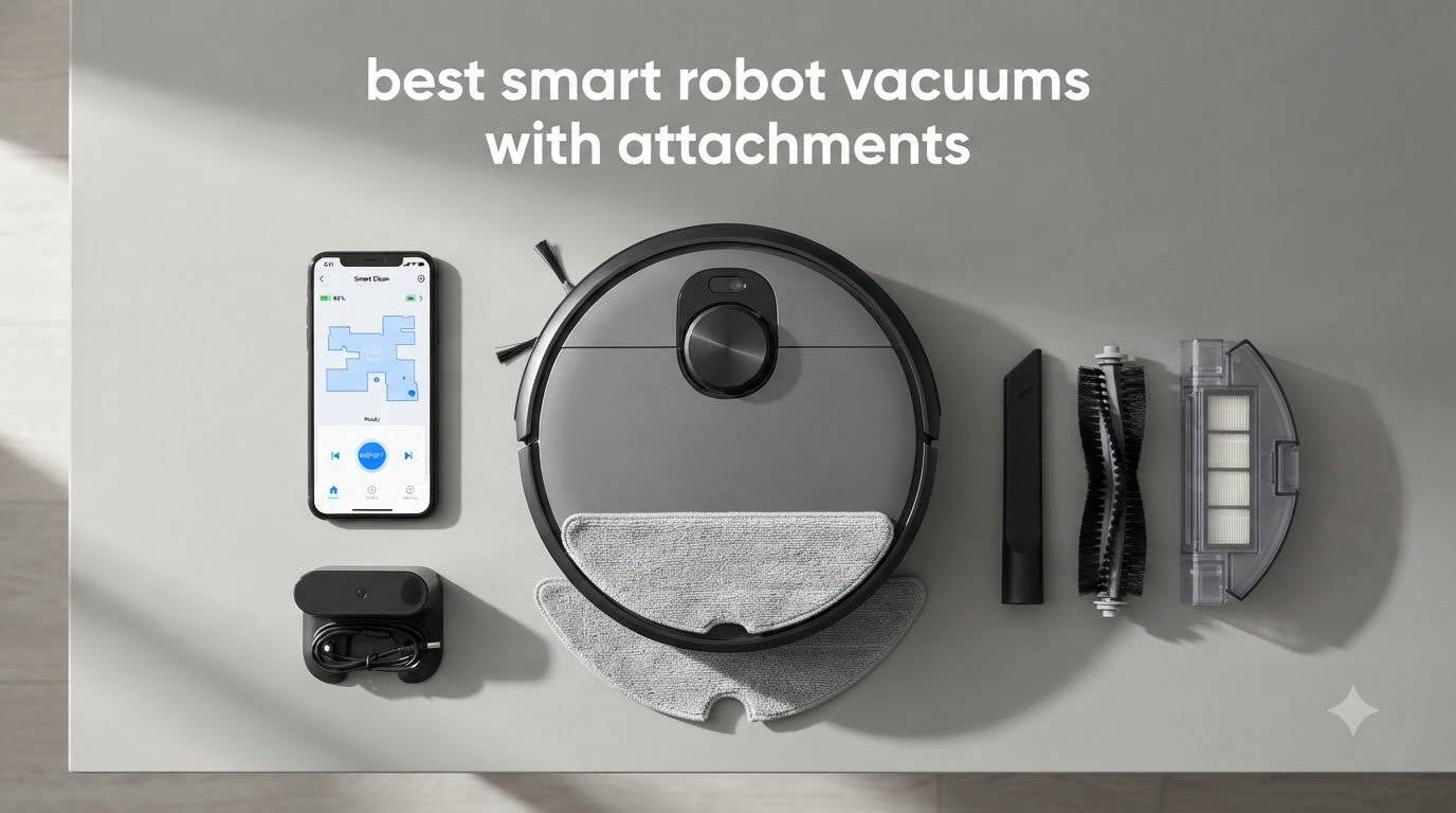 best smart robot vacuums with attachments