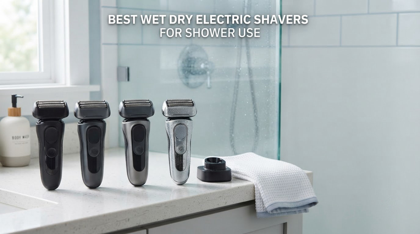 best wet dry electric shavers for shower use