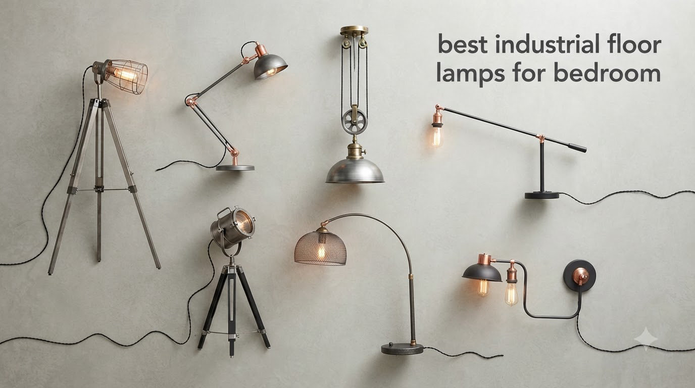 best industrial floor lamps for bedroom