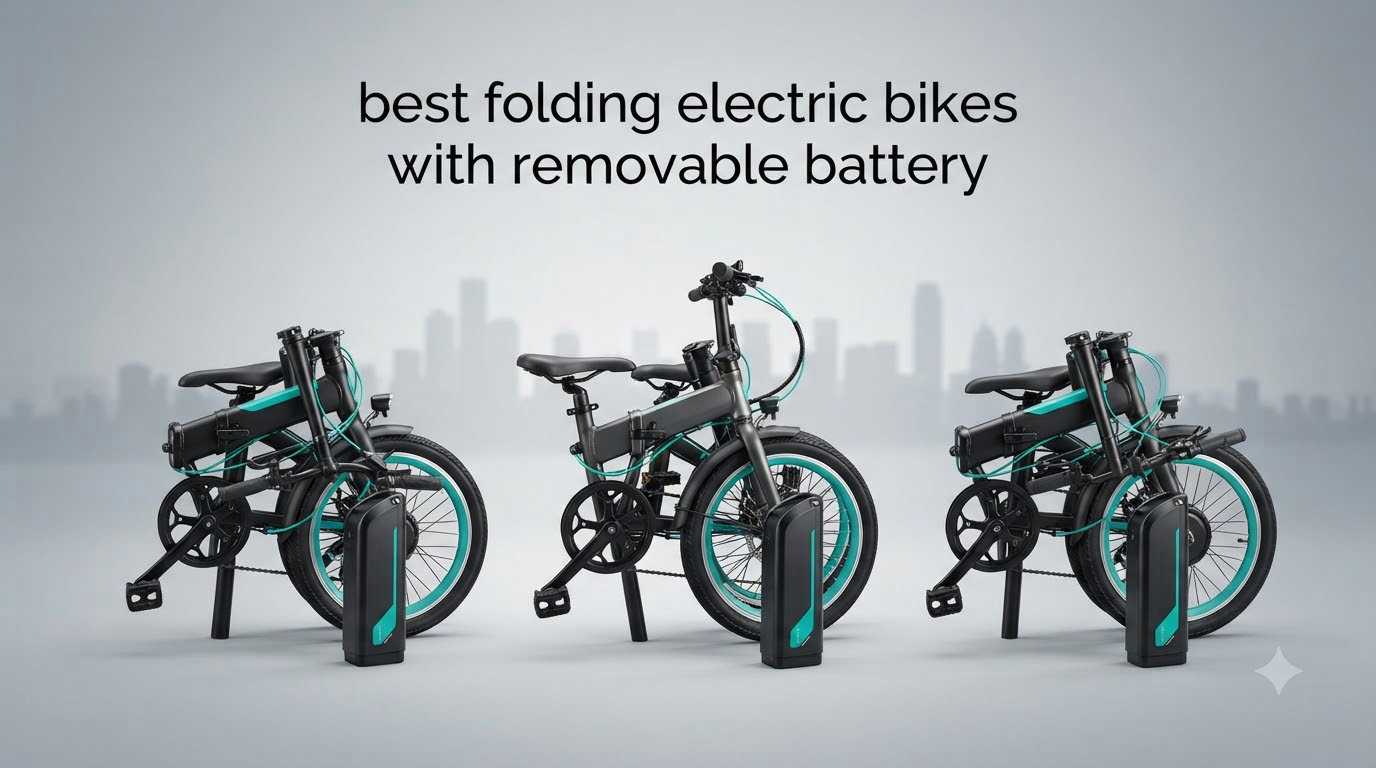 best folding electric bikes with removable battery