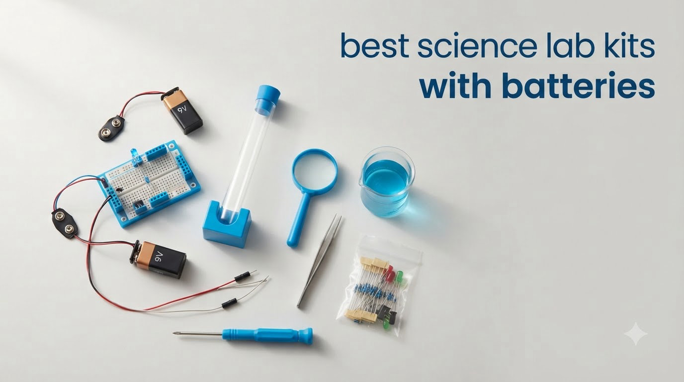 best science lab kits with batteries
