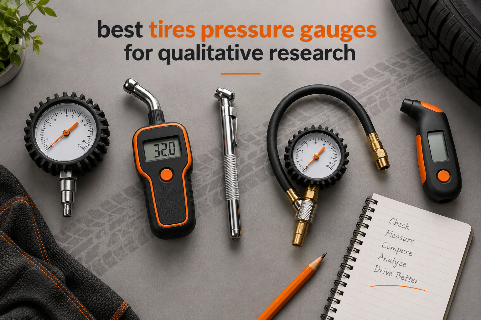 best tires pressure gauges for qualitative research