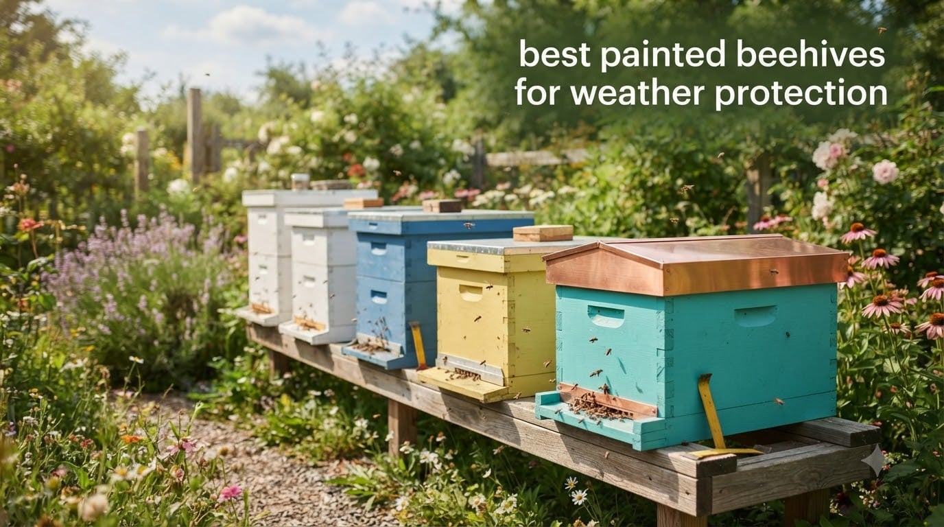 best painted beehives for weather protection