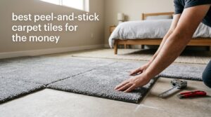 best peel-and-stick carpet tiles for the money