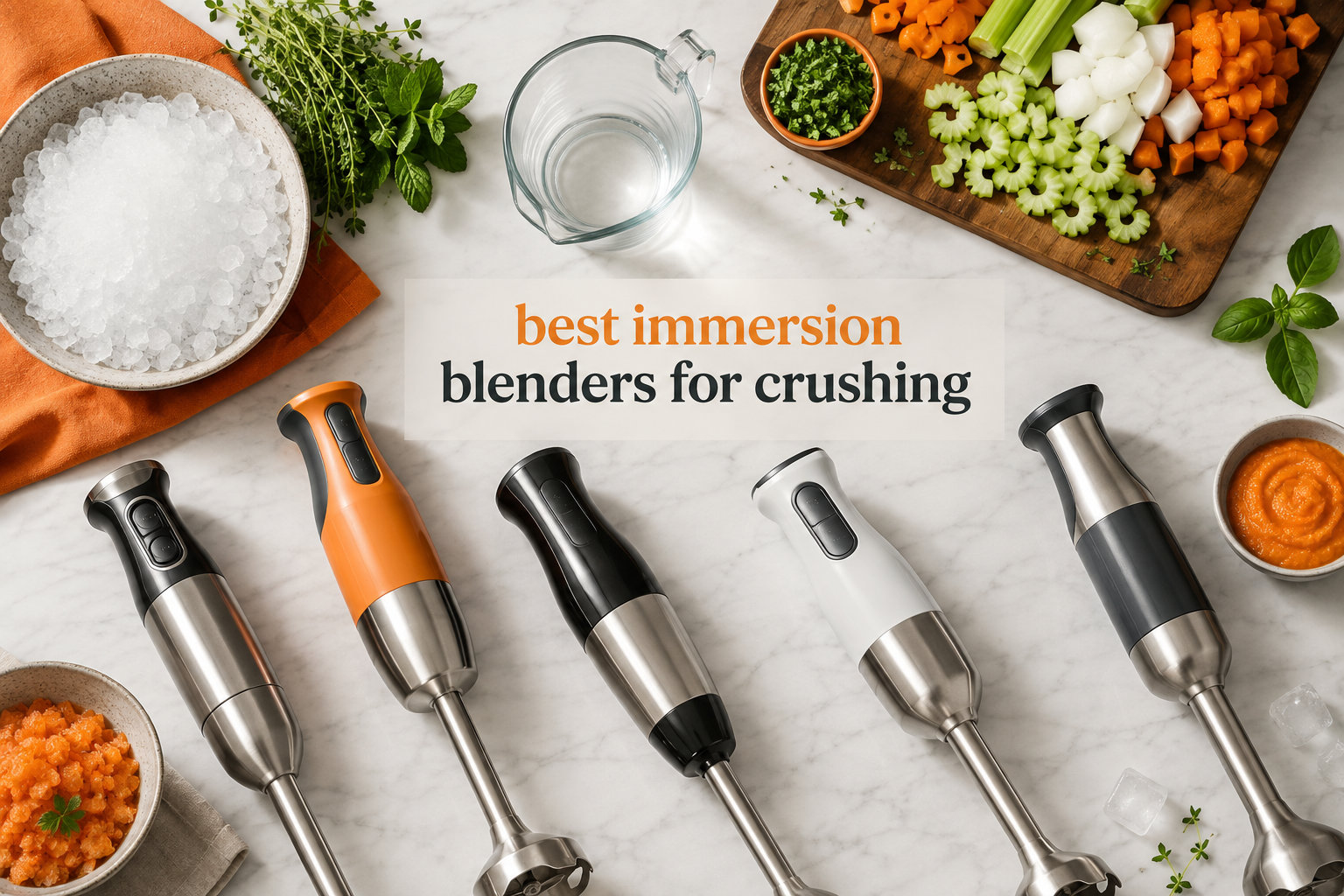 best immersion blenders for crushing