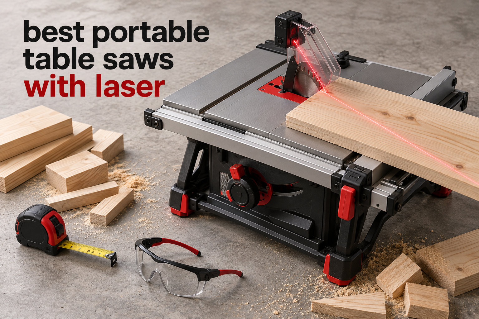 best portable table saws with laser