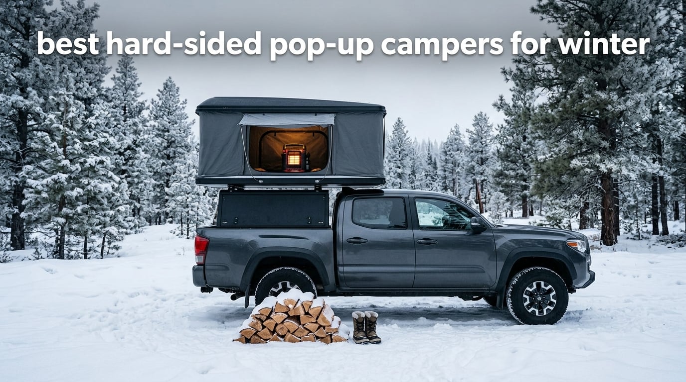 best hard-sided pop-up campers for winter