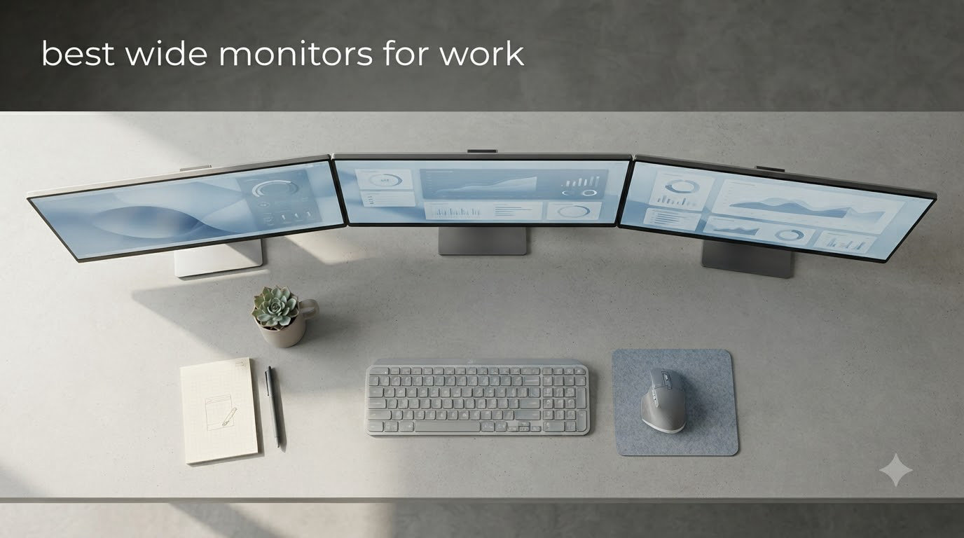best wide monitors for work