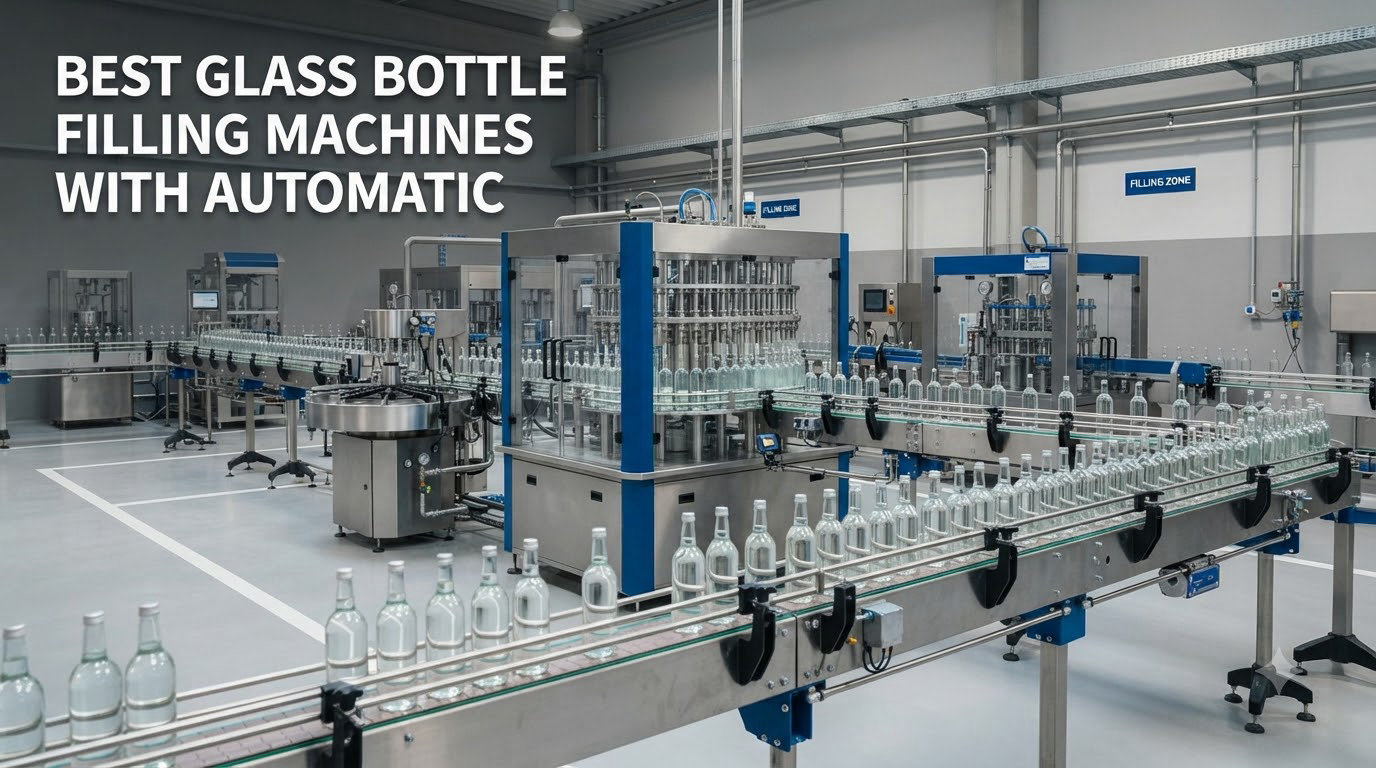 best glass bottle filling machines with automatic