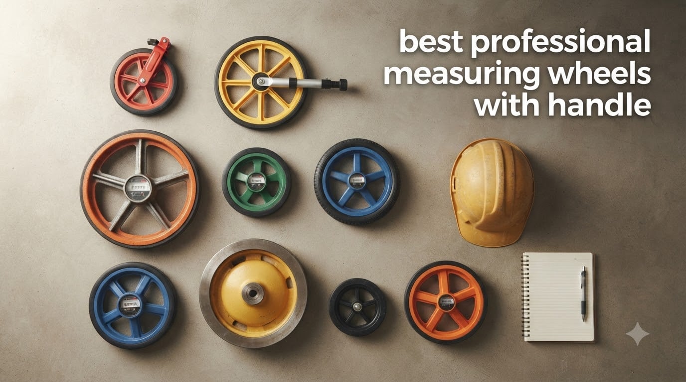 best professional measuring wheels with handle