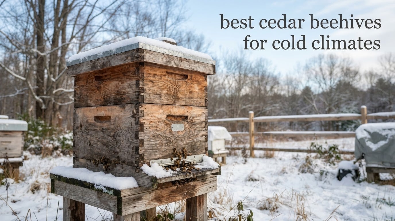 best cedar beehives for cold climates