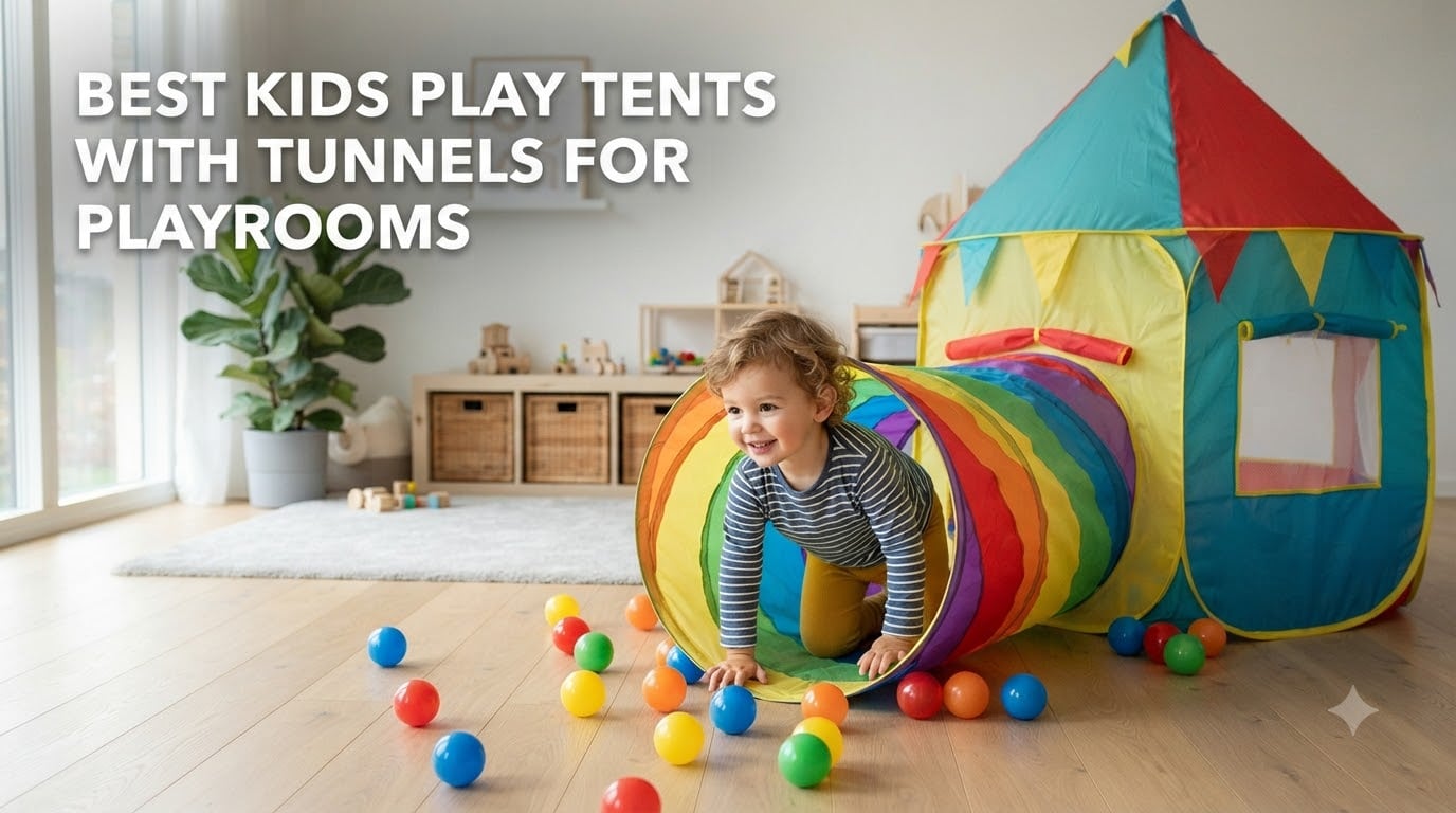 best kids play tents with tunnels for playrooms