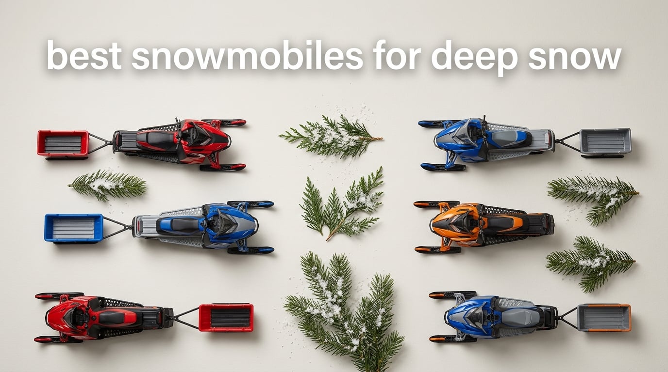 best snowmobiles for deep snow