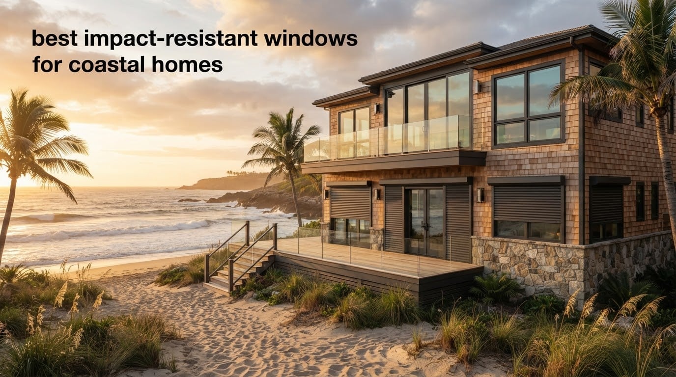 best impact-resistant windows for coastal homes