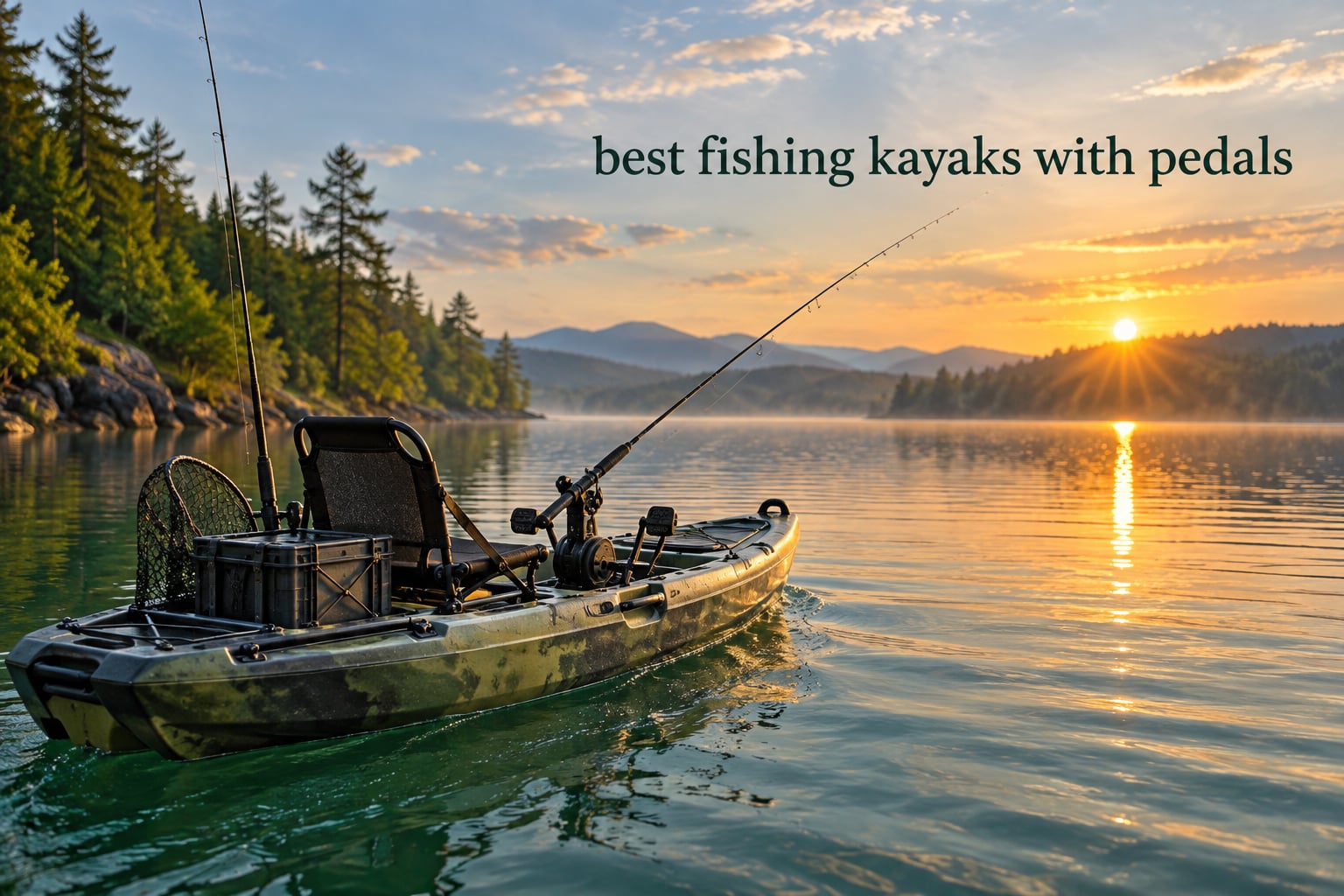 best fishing kayaks with pedals