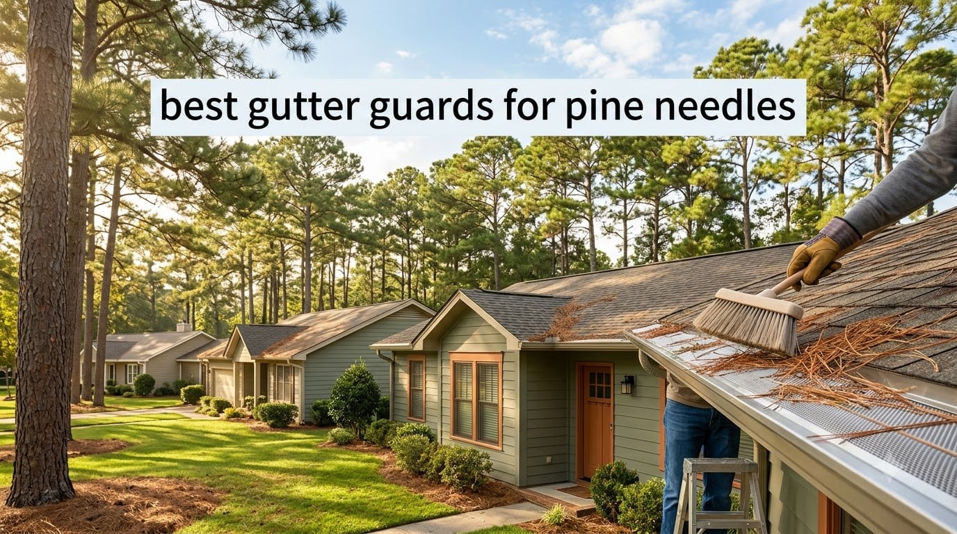 best gutter guards for pine needles