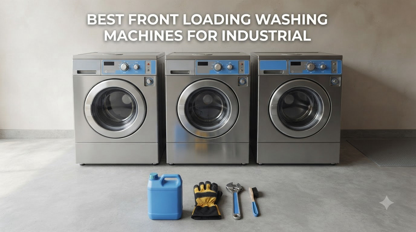 best front loading washing machines for industrial