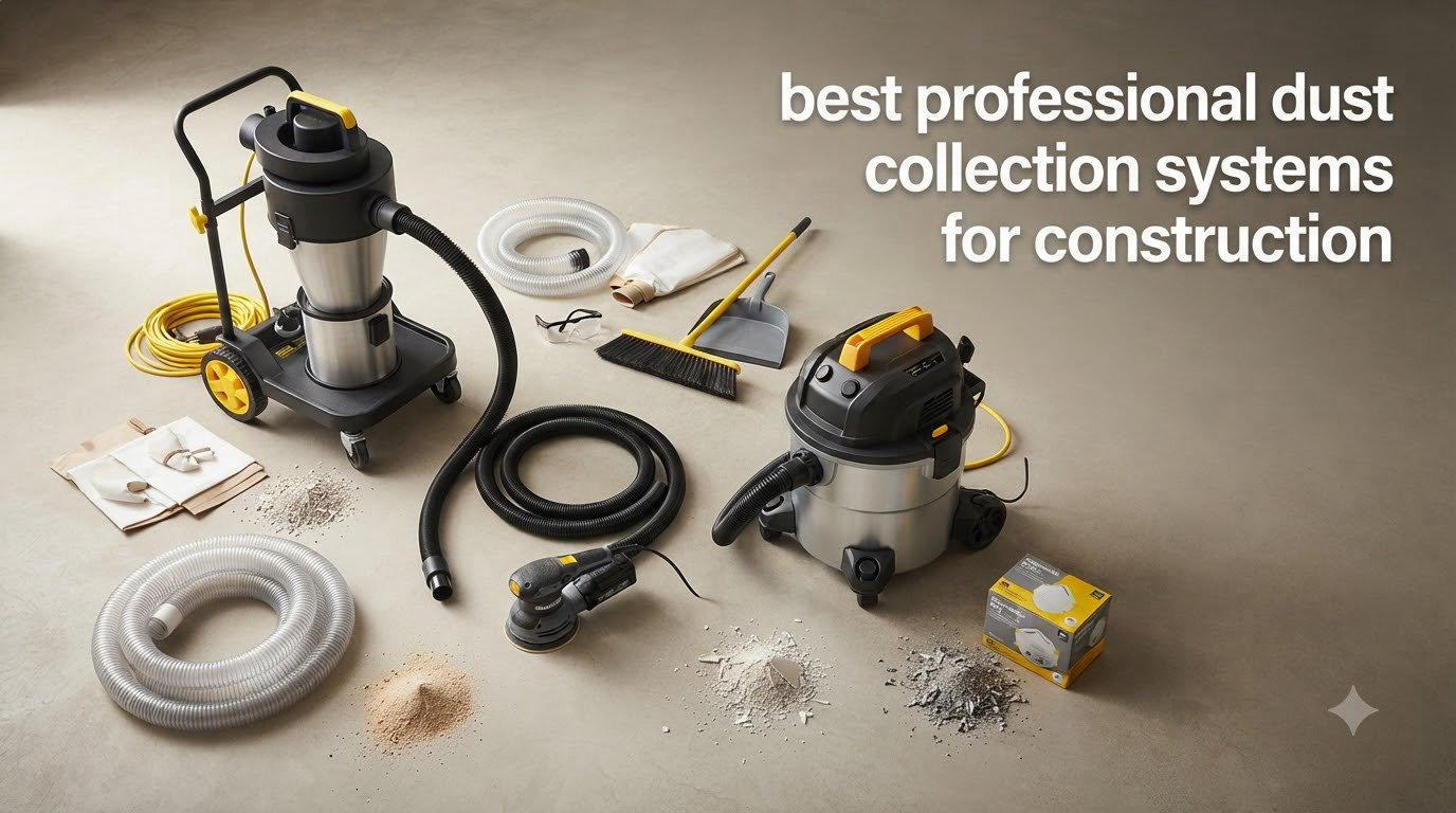 best professional dust collection systems for construction