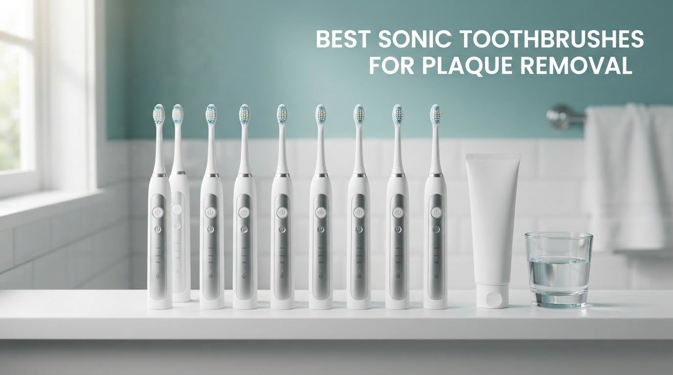 best sonic toothbrushes for plaque removal