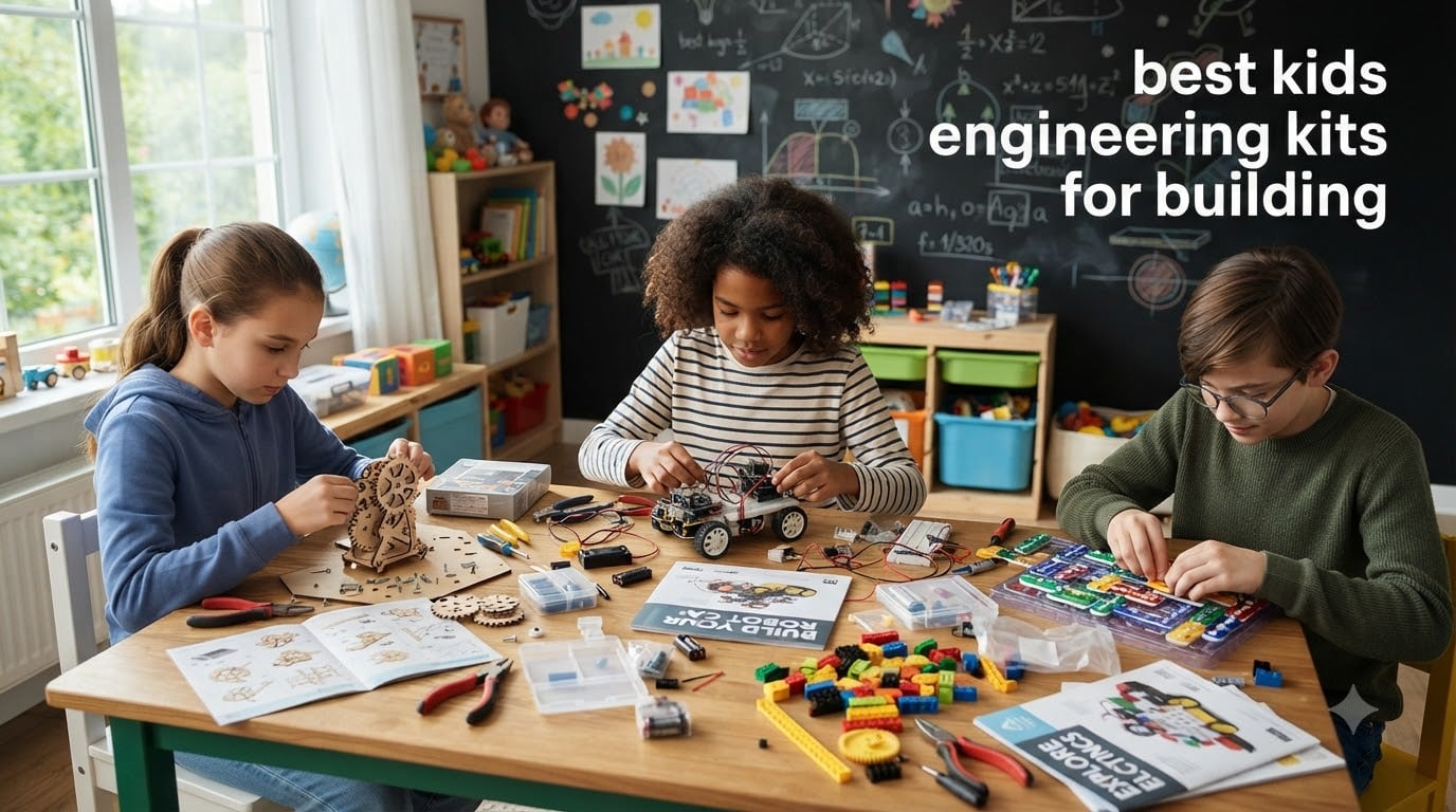 best kids engineering kits for building