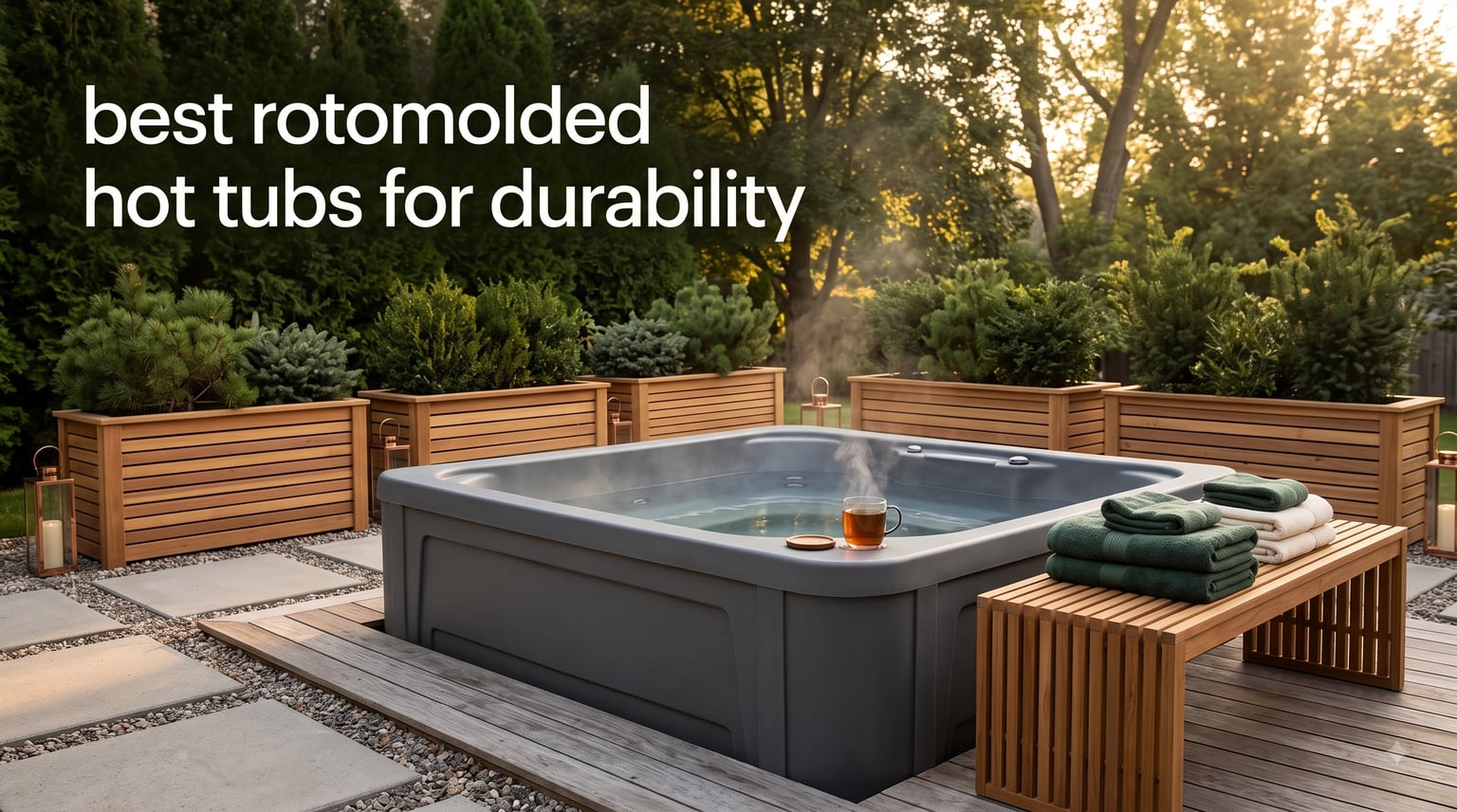 best rotomolded hot tubs for durability