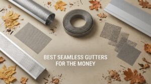 best seamless gutters for the money