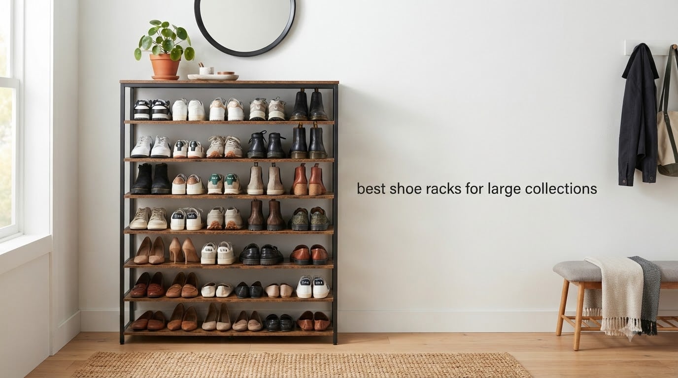 best shoe racks for large collections