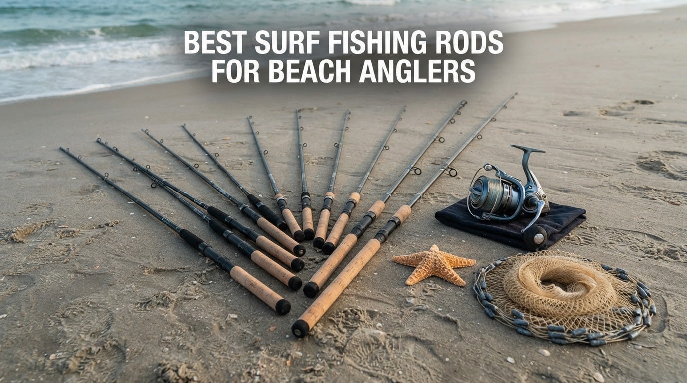 best surf fishing rods for beach anglers