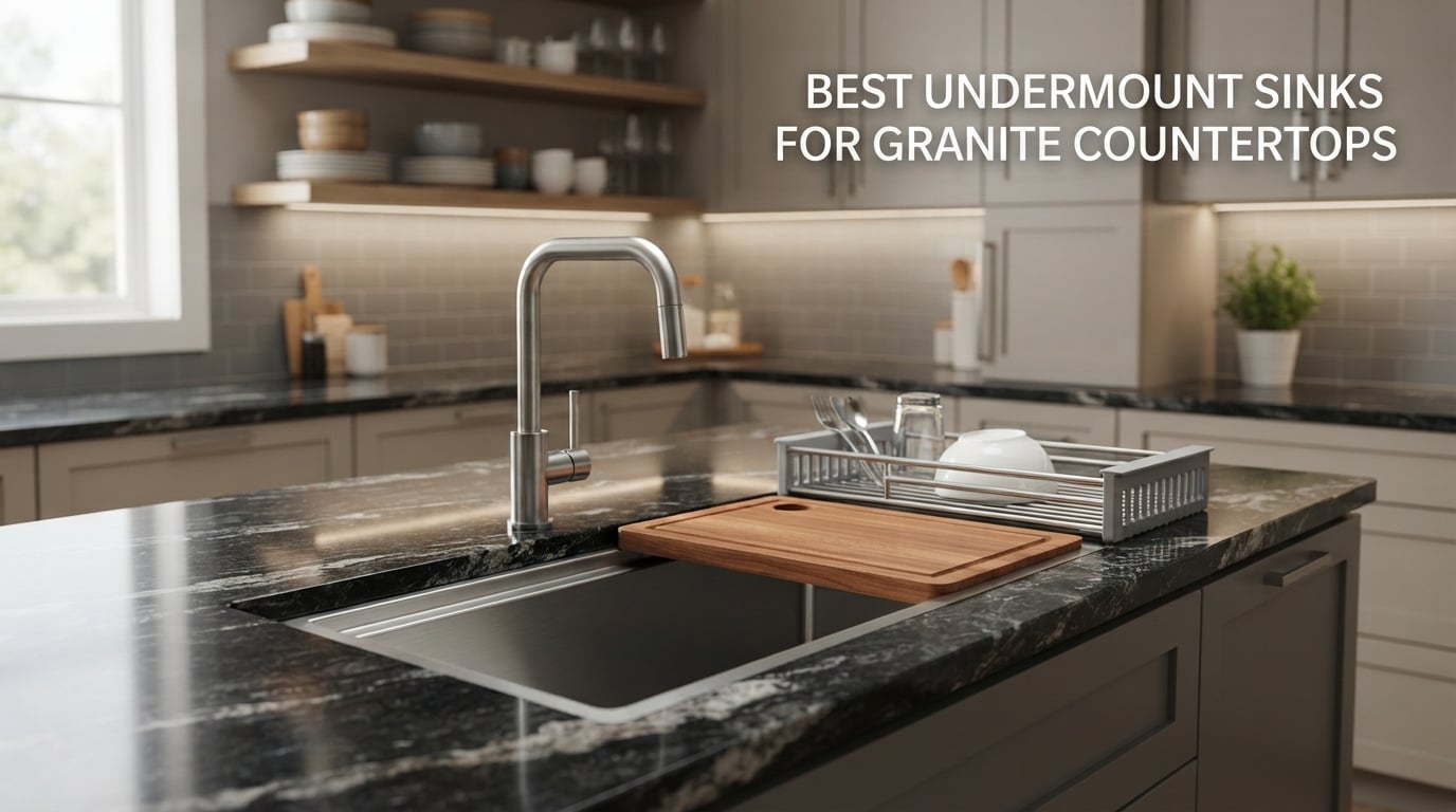 best undermount sinks for granite countertops