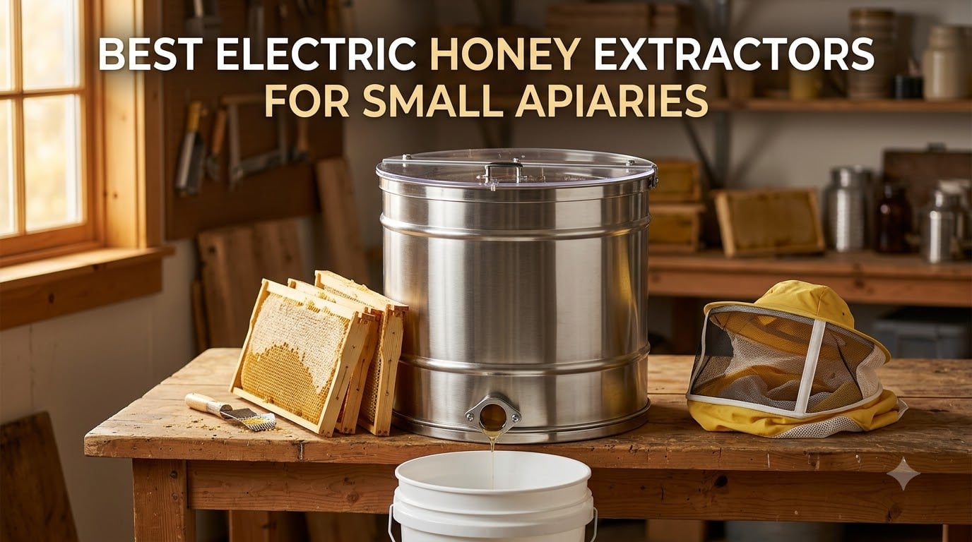 best electric honey extractors for small apiaries