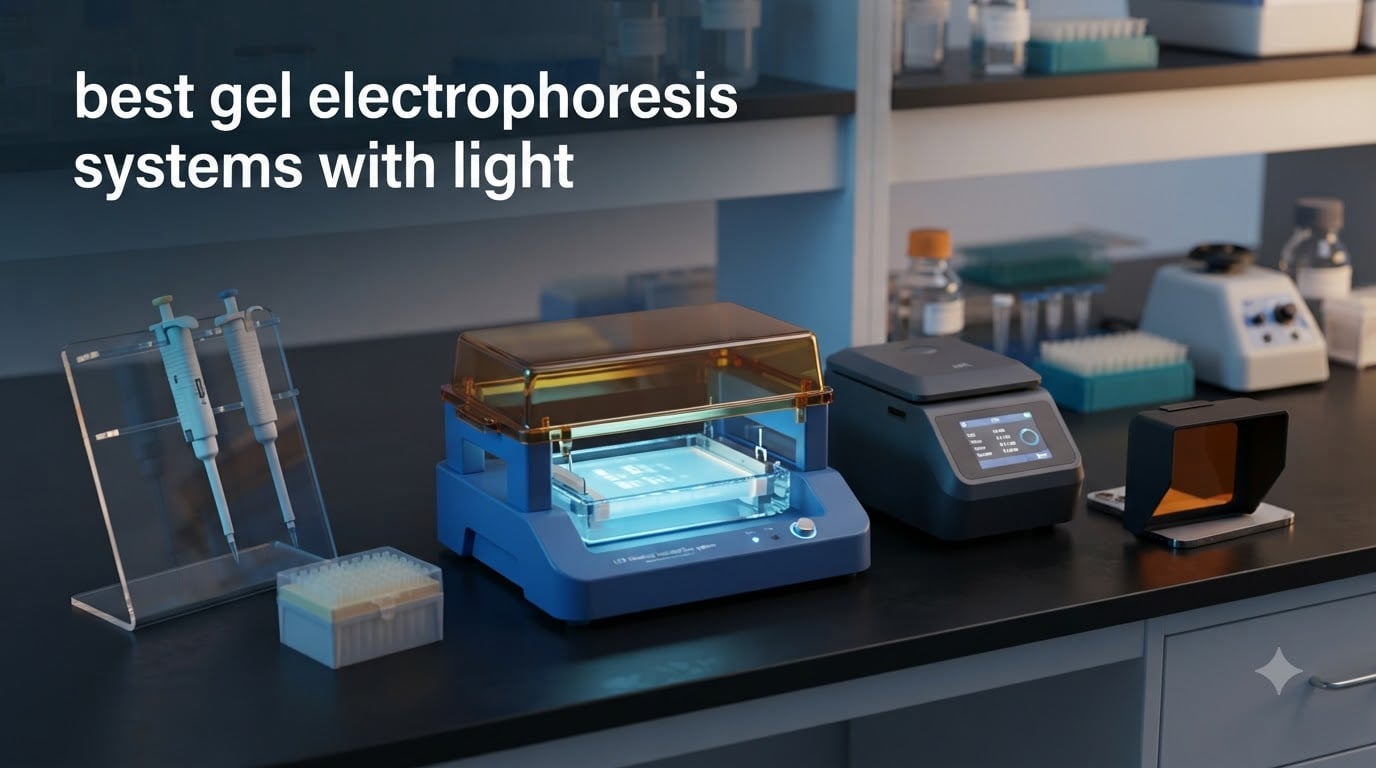 best gel electrophoresis systems with light