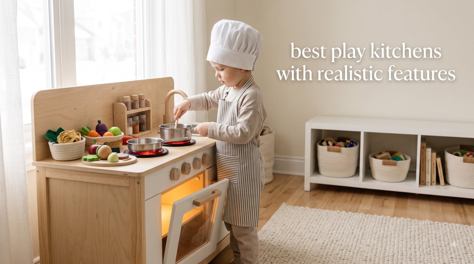 best play kitchens with realistic features