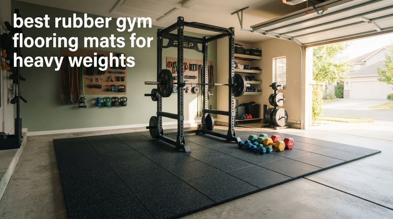 best rubber gym flooring mats for heavy weights