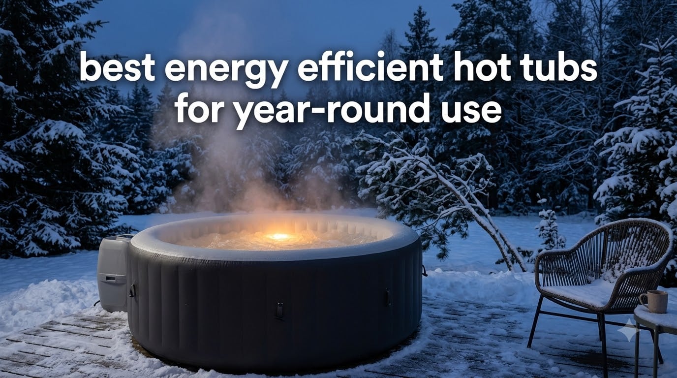 best energy efficient hot tubs for year-round use