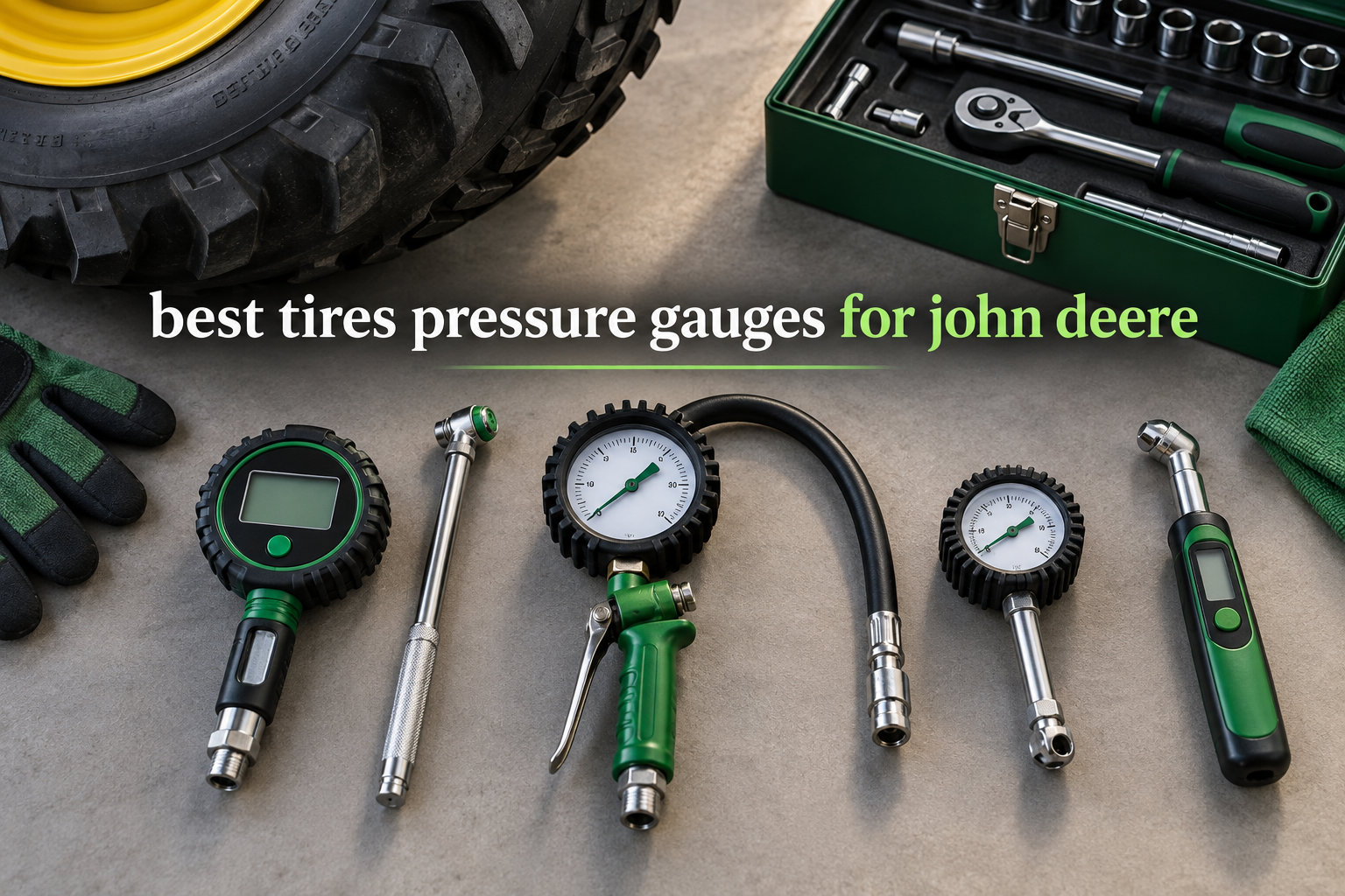 best tires pressure gauges for john deere