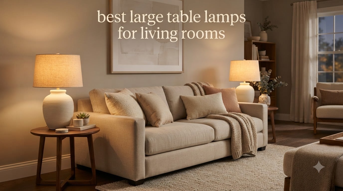 best large table lamps for living rooms