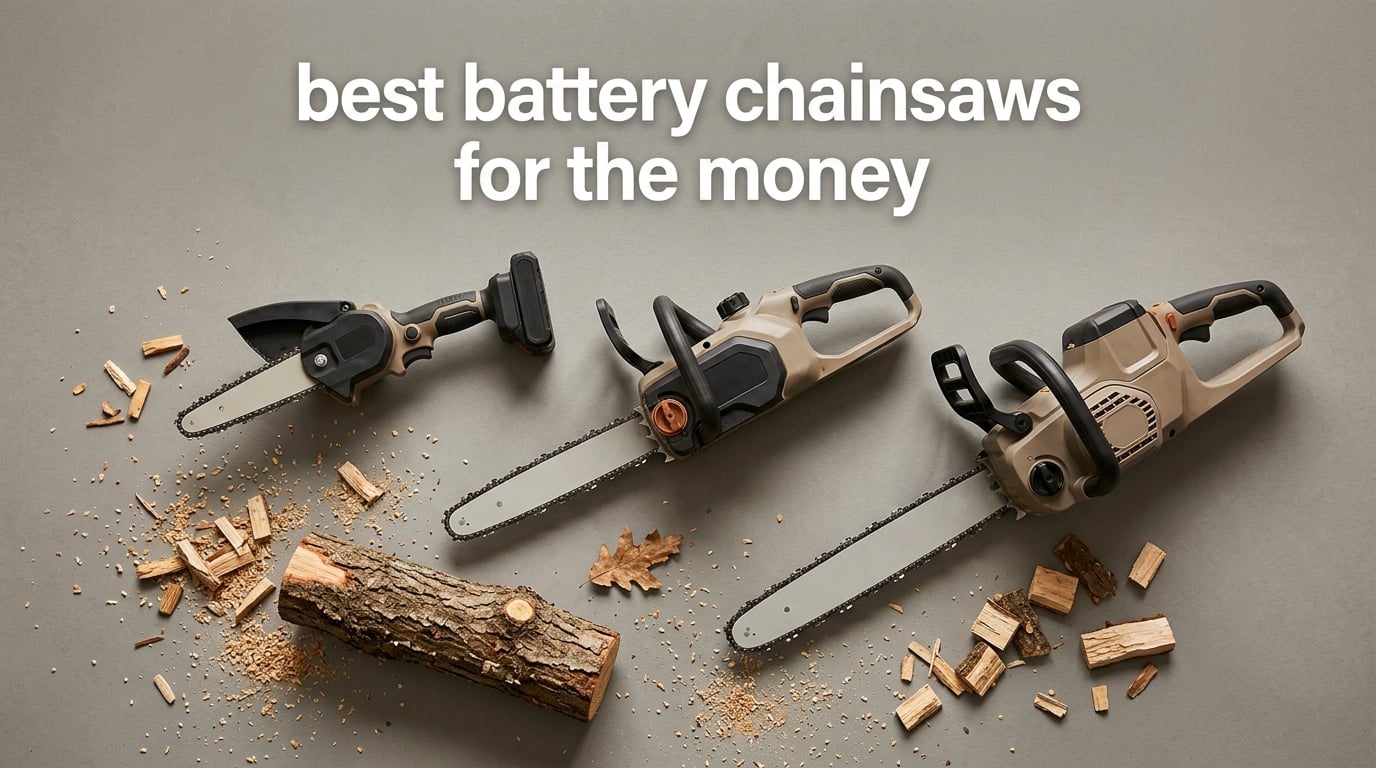 best battery chainsaws for the money