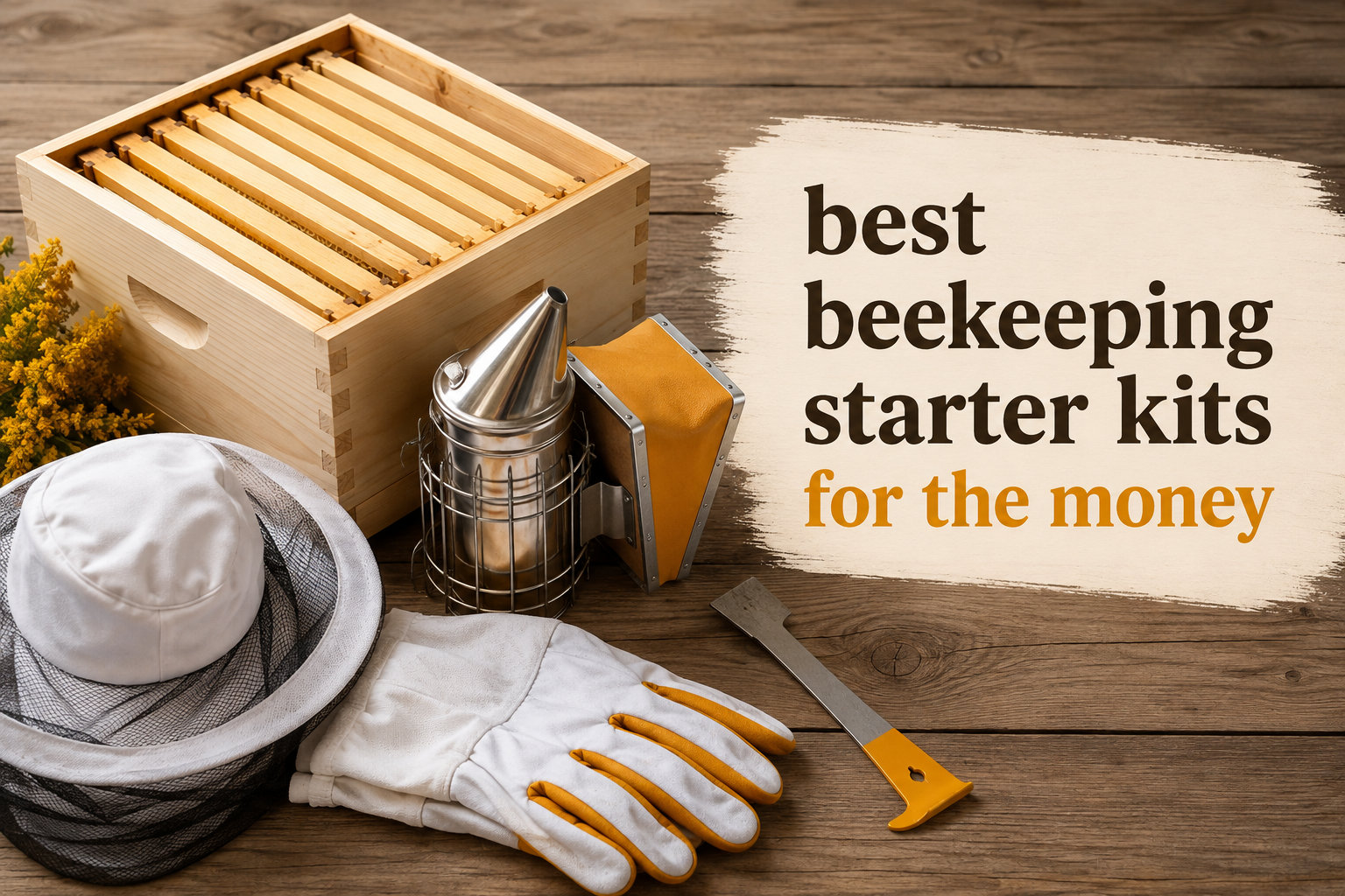 best beekeeping starter kits for the money