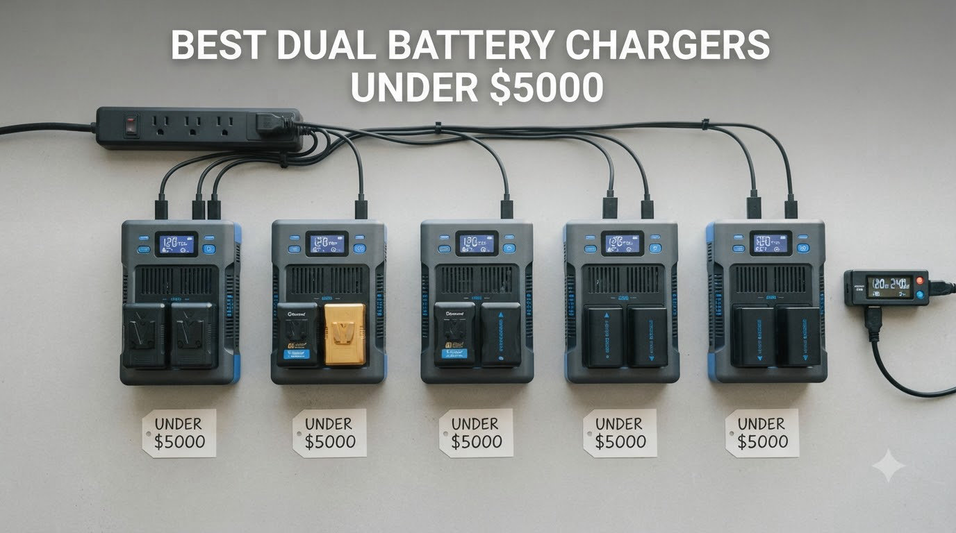 best dual battery chargers under $5000
