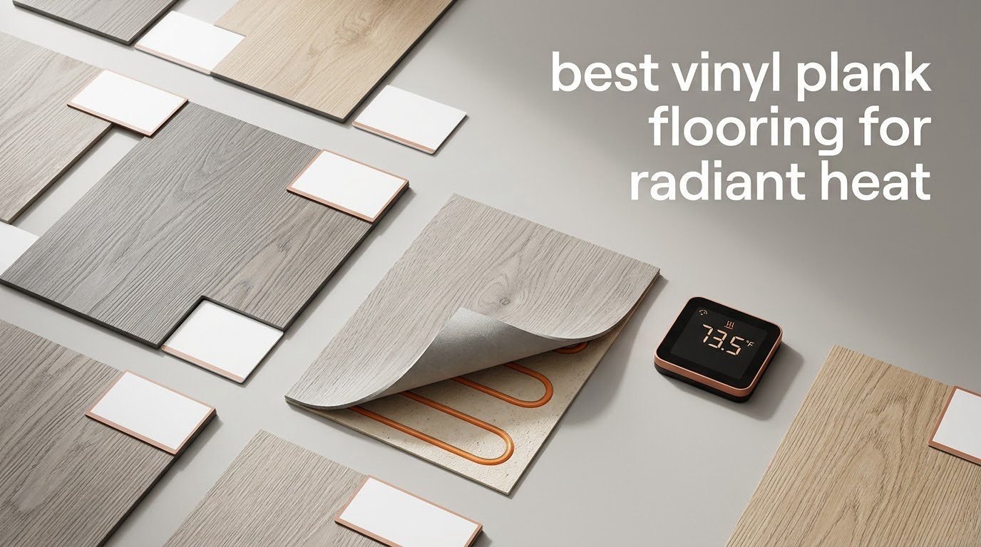 best vinyl plank flooring for radiant heat