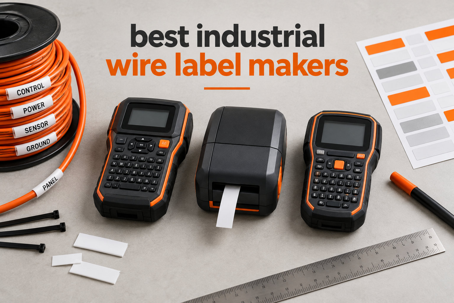 best industrial wire label makers