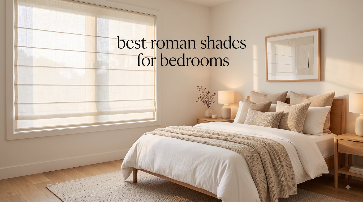 best roman shades for bedrooms