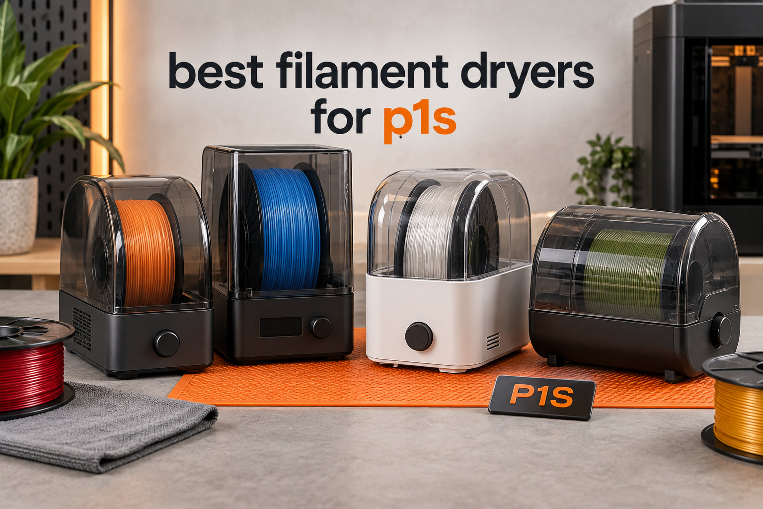 best filament dryers for p1s