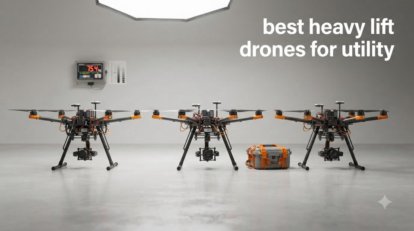 best heavy lift drones for utility