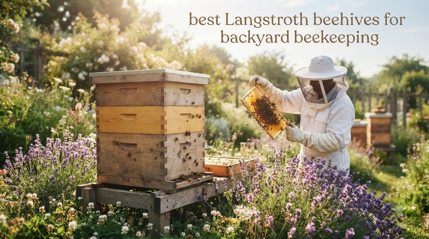 best Langstroth beehives for backyard beekeeping