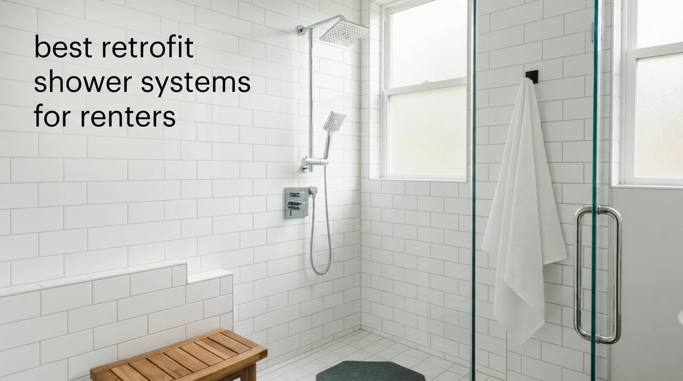 best retrofit shower systems for renters