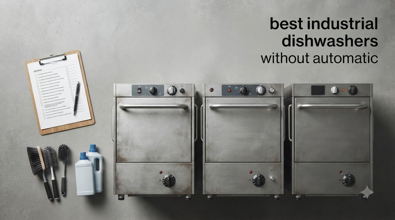 best industrial dishwashers without automatic